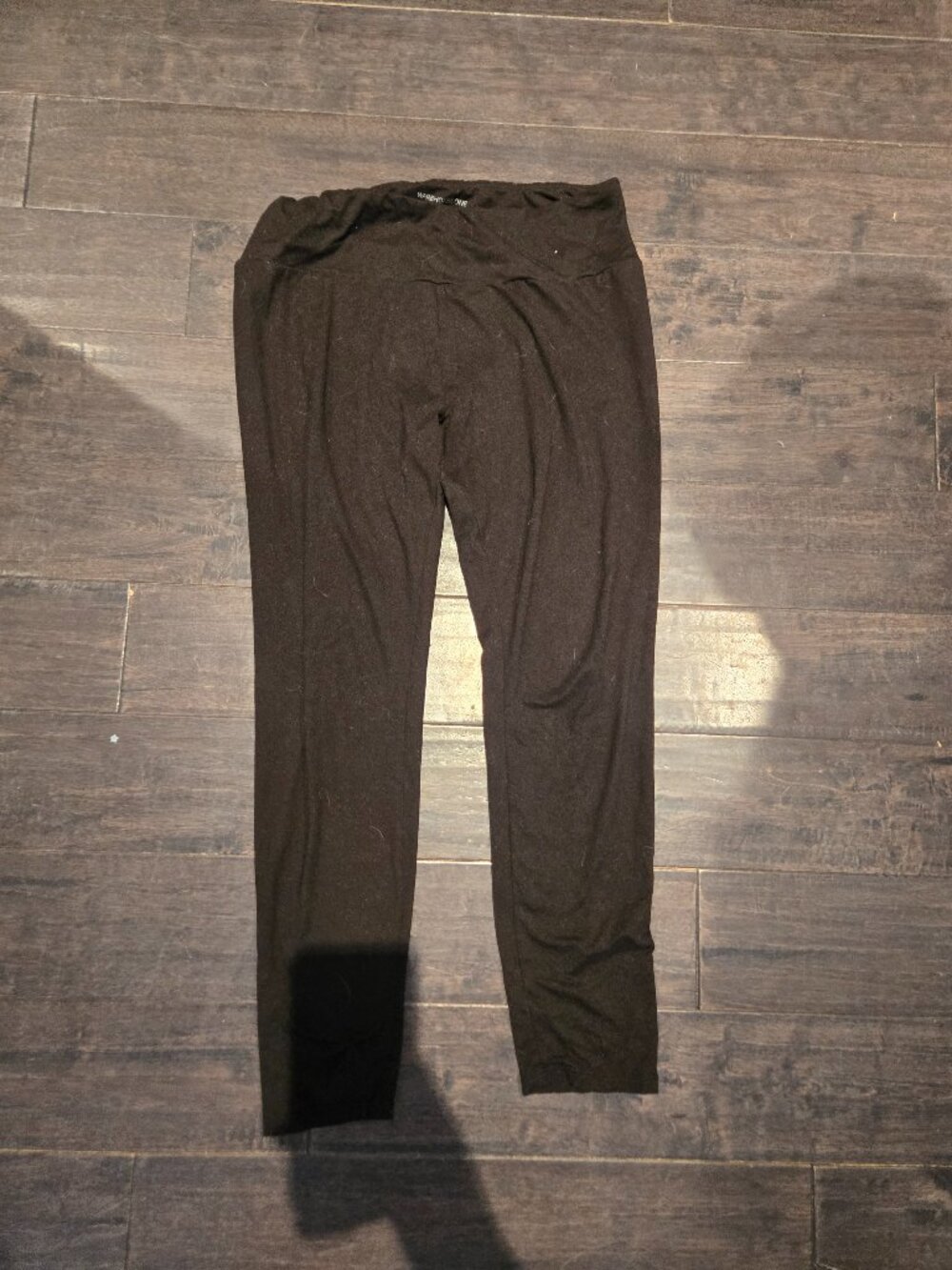 Warehouse One High-Rise Essential Leggings | Size XL | Black